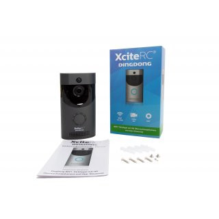 Timbre DingDong WiFi con c�mara de vigilancia HD app control antracita